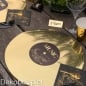 Dekobeispiel für 6 Papier Tischsets Goldene Schallplatte, Vinyl, Musik in Gold/Schwarz, 34 cm.