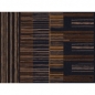 Duni Dunicel Tischsets Brooklyn Black mit afrikanischem Bastmotiv, 30 x 40 cm.