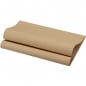 60er Pack Duni Bio Dunisoft Servietten, 40 x 40 cm in Natural Brown.