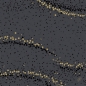 Duni Dunisoft Servietten Golden Stardust Black, 40 x 40 cm.