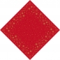 Duni Dunisilk Mitteldecken Stargazing Red, abwischbar.