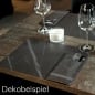 Dekobeispiel für Duni Marble Black.