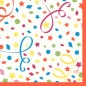Duni Zelltuch Servietten Confetti, 33 x 33 cm.