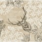 Duni Dunisoft Servietten Wild Deer, 40 x 40 cm.