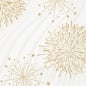 Duni Zelltuch Servietten Sparkly White, 33 x 33 cm.