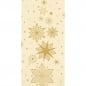 Duni Zelltuch Servietten Stargazing Cream, 3-lagig, ⅛ Kopffalz, 40 cm.