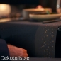 Dekobeispiel - Duni Golden Stardust Black.