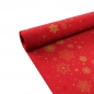 25 Meter Duni Dunicel Tischdeckenrolle Stargazing Red, Breite 1,18 m.