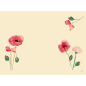 Duni Bio Dunicel® Tischsets Poppy Charm, 30 x 40 cm.