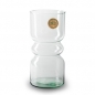 Große Glas Vase, Windlicht, Dekoglas, ECO -Funny Z-, klar, 25 cm.