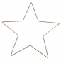 Großer Metall Stern zum Verzieren, Adventsdeko, in Gold, 60 cm.