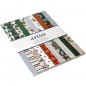 A4 Motiv Bastelblock, Weihnachten, 20 Designs, 30 Seiten für Kartengestaltung, Basteln