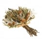 Naturdeko Winter Trockenblumen Bouquet, 20 cm.