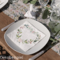 20er Pack Servietten Hochzeit, Florales Herz, 33 x 33 cm.