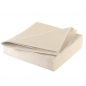 25er Pack Premiumservietten, sandfarben, 40 x 40 cm.