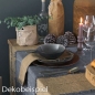 Baumwoll Tischläufer, Sizo® Handmade, stonewashed, in Olivgrün, 150 x 40 cm