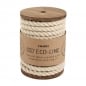 5 Meter Sizo®Jute Kordel in Creme, 7 mm.