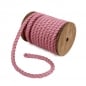 5 Meter Sizo®Jute Kordel in Rosa, 7 mm.