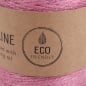 150 Meter Sizo®Jute Schnur in Rosa, 3 mm.