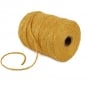 150 Meter Sizo®Jute Schnur in Sonnengelb, 3 mm.