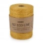 150 Meter Sizo®Jute Schnur in Sonnengelb, 3 mm.