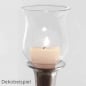 Teelichthalter Aufsatz für Kerzenständer, 80 mm