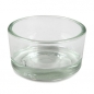 Glas Teelichthülle, Teelichtglas klar, 45 mm.