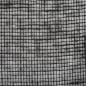 10 Meter Jute Tischband, schmal, grobmaschig in Schwarz, 15 cm.