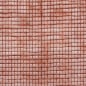 Nahaufnahme von dem Jute Tischband, schmal, grobmaschig in Terracotta, 15 cm