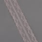 Tischband Spitze in Rosa, 38 mm breit.