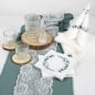 56-teiliges Tischdeko Paket Hochzeit 