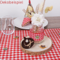 Dekobeispiel mit dem Tischdeko Paket.