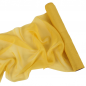 5 Meter Chiffon Tischläufer, hauchdünn, in Gelb, 35 cm.