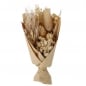 Kleines Naturdeko Trockenblumen Bouquet, 12 cm.