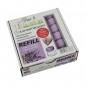 18 Wachsrohlinge, Duftteelichter Vanille-Lavendel für Refill System Hüllen, 6 h Brenndauer.