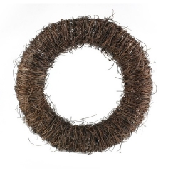 Feiner Rebenkranz 32,5 cm, dick gewickelt