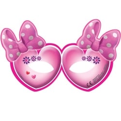 6er Pack Party-Masken Minnie