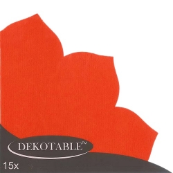 15er Pack Japan Servietten in Mandarin, 30 cm