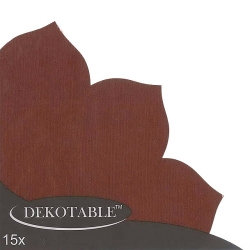 15er Pack Japan Servietten in Brombeer, 30 cm