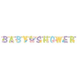 Girlande mit Schriftzug -Baby Shower-