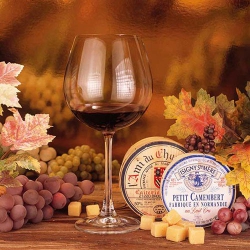 20er Pack Servietten Wein und Käse, 33 x 33 cm
