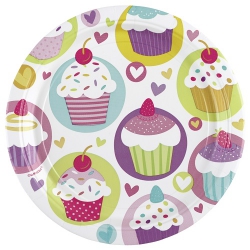 8er Pack Teller Cupcake 23 cm