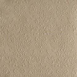 15er Pack Servietten Elegance in Taupe, 33 x 33 cm
