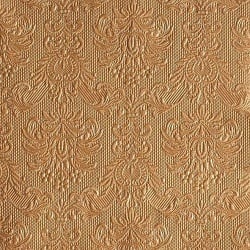 15er Pack Servietten Elegance in Bronze, 33 x 33 cm