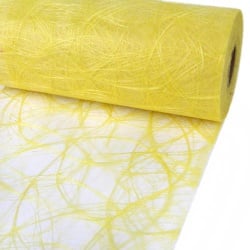 25 Meter Sizoweb® Tischband in Gelb