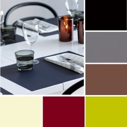 Duni Papier Tischsets für große Teller in 8 Farben, 35 x 45 cm