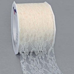 25 Meter Tischband Hochzeit Spitze in Creme, 72 mm 25 Meter Tischband Hochzeit Spitze in Creme, 72 mm.