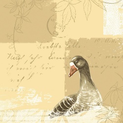 Duni Dunisoft Servietten Goose, 40 x 40 cm