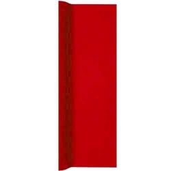 4,9 Meter Airlaid Papier Tischläufer in Rot, 40 cm