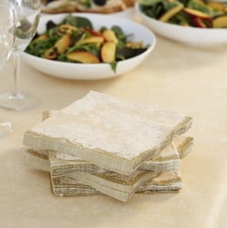 Duni Klassik Servietten Royal Cream, 40 x 40 cm Duni Serie Royal Cream.